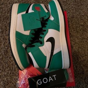 Jordan Retro 1 Lucky Green